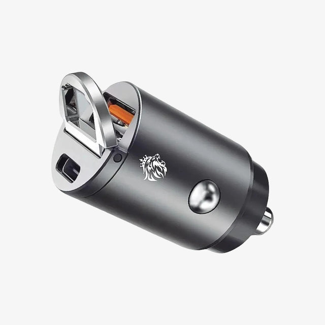 Cargador de Auto y Mototaxi 65W - Carga Rápida Tipo C