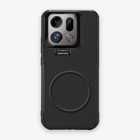 Case CamShield Carbono Oppo Find X9 Pro en Negro Grafito