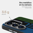 Carbono Deluxe MagSafe: aro metálico elevado que protege la cámara