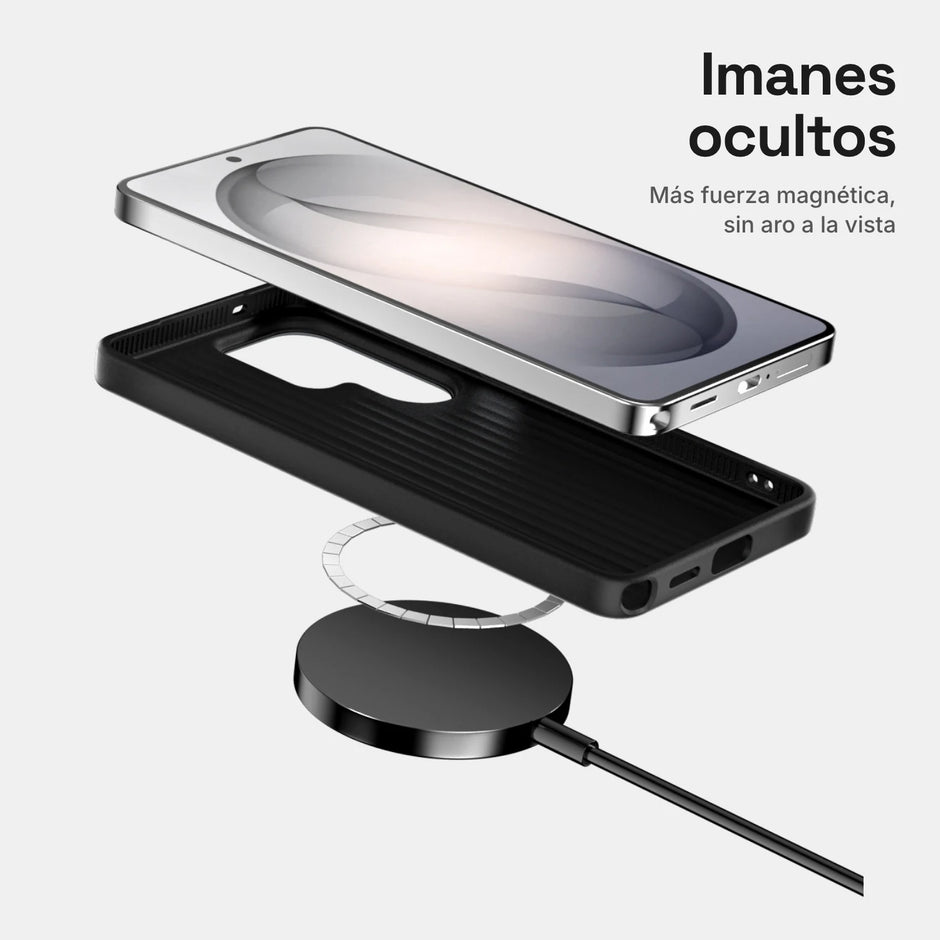 Carbono Deluxe MagSafe: imanes ocultos compatibles con MagSafe