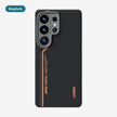 Case Carbono Deluxe MagSafe Galaxy S25 Ultra / Galaxy S26 Ultra Bronze Elite: funda con imanes MagSafe y diseño tipo carbono