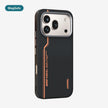 Case Carbono Deluxe MagSafe Honor 600 / 600 Pro Bronze Elite: funda con imanes MagSafe y diseño tipo carbono