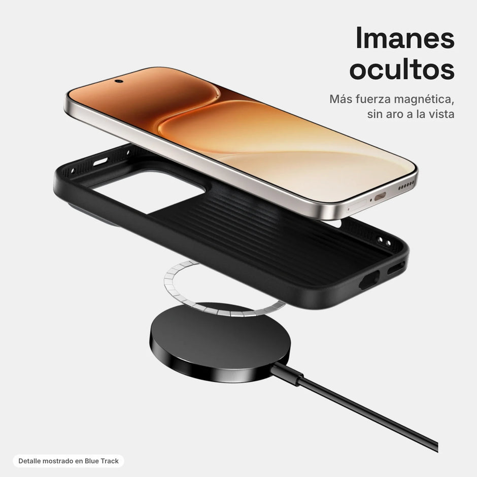 Carbono Deluxe MagSafe: imanes ocultos compatibles con MagSafe