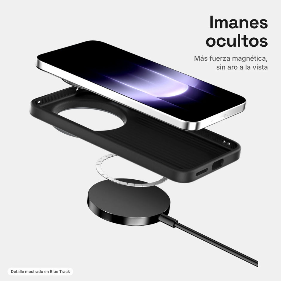 Carbono Deluxe MagSafe: imanes ocultos compatibles con MagSafe