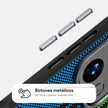 Carbono Deluxe MagSafe: botones metálicos