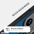 Carbono Deluxe MagSafe: botones metálicos