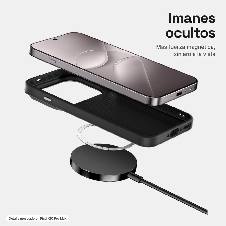 Carbono Deluxe MagSafe: imanes ocultos compatibles con MagSafe