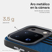 Carbono Deluxe MagSafe: aro metálico elevado que protege la cámara