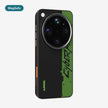 Case Carbono Deluxe MagSafe Oppo Find X9 Ultra Neon Code: funda con imanes MagSafe y diseño tipo carbono