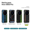 Carbono Deluxe MagSafe para Vivo X300 Pro: estilos Blue Track, Redeemer Edition, Neon Code y Bronze Elite