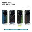 Carbono Deluxe MagSafe para Vivo X300 Ultra: estilos Blue Track, Redeemer Edition, Neon Code y Bronze Elite