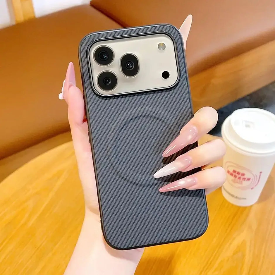 Case Core Carbono Magnético Honor 600 / 600 Pro Negro