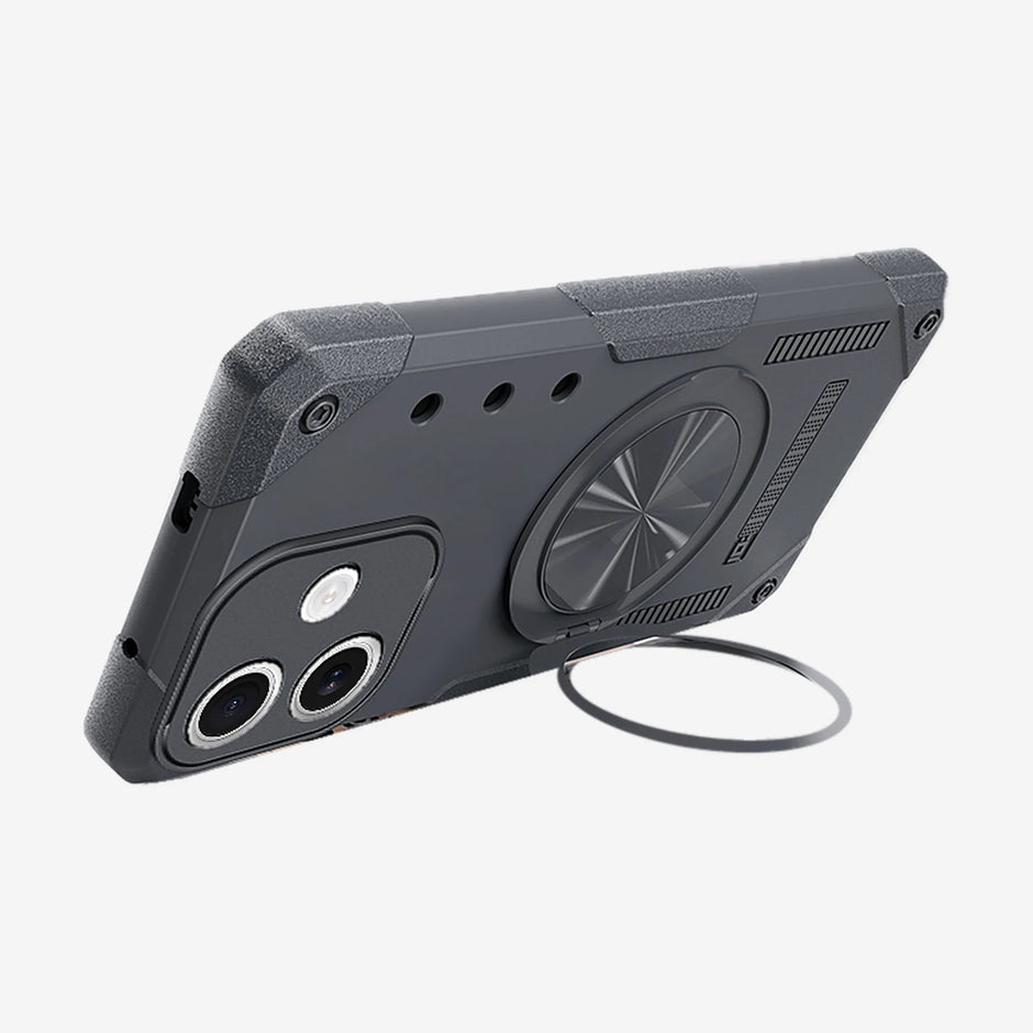 Case Fat Armor Parante 360 MagSafe iPhone 17 | Gris Titanio