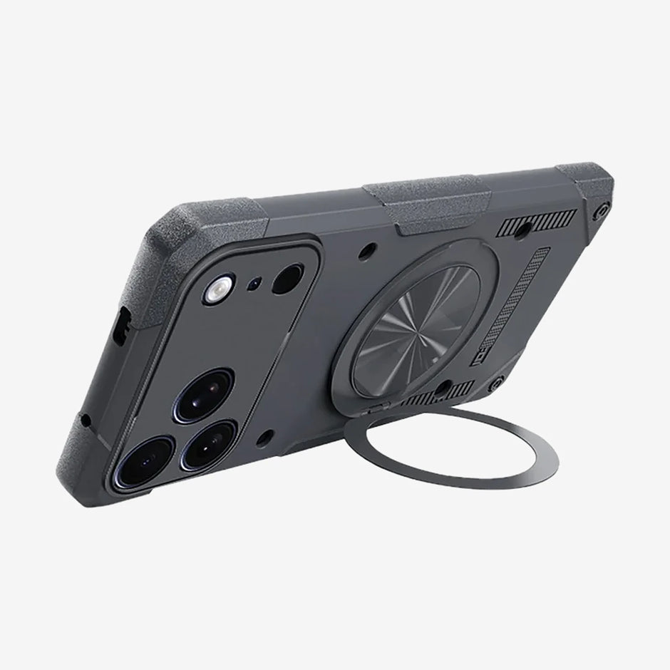Case Fat Armor Parante 360 MagSafe iPhone 17 Pro | Gris Titanio