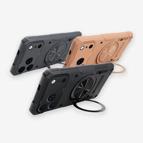 Case Fat Armor Parante 360 MagSafe iPhone 17 Pro | Gris Titanio