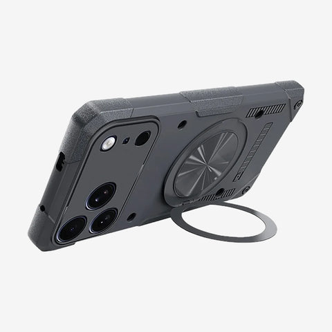 Case Fat Armor Parante 360 MagSafe iPhone 17 Pro Max | Gris Titanio