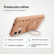 Case Fat Armor Parante 360 MagSafe iPhone 17 | Titanio Desierto