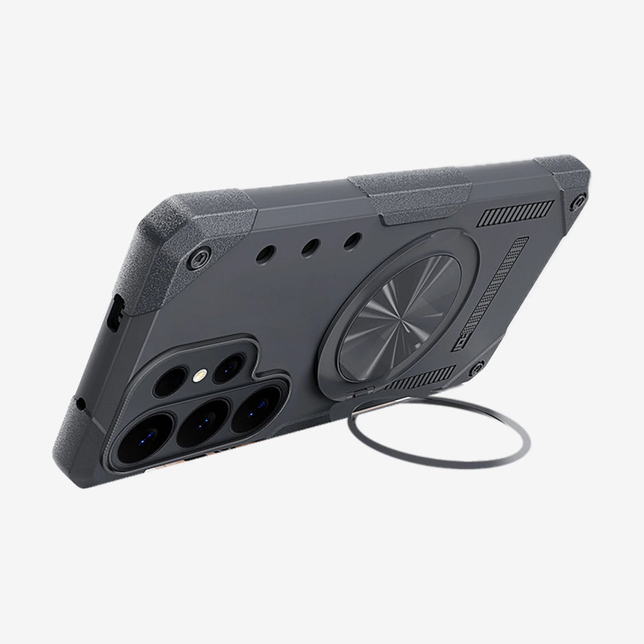 Case Fat Armor Parante 360 MagSafe Samsung Galaxy S25 Ultra | Gris Titanio