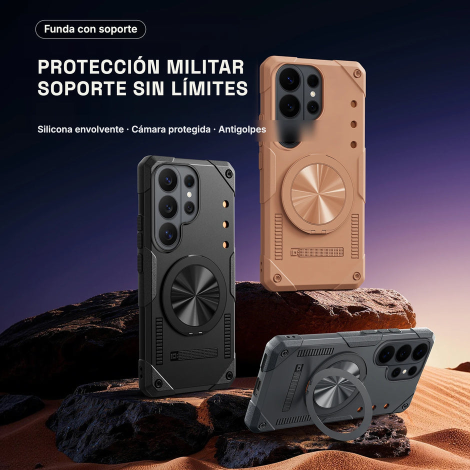 Case Fat Armor Parante 360 MagSafe Samsung Galaxy S26 Ultra | Negro Grafito