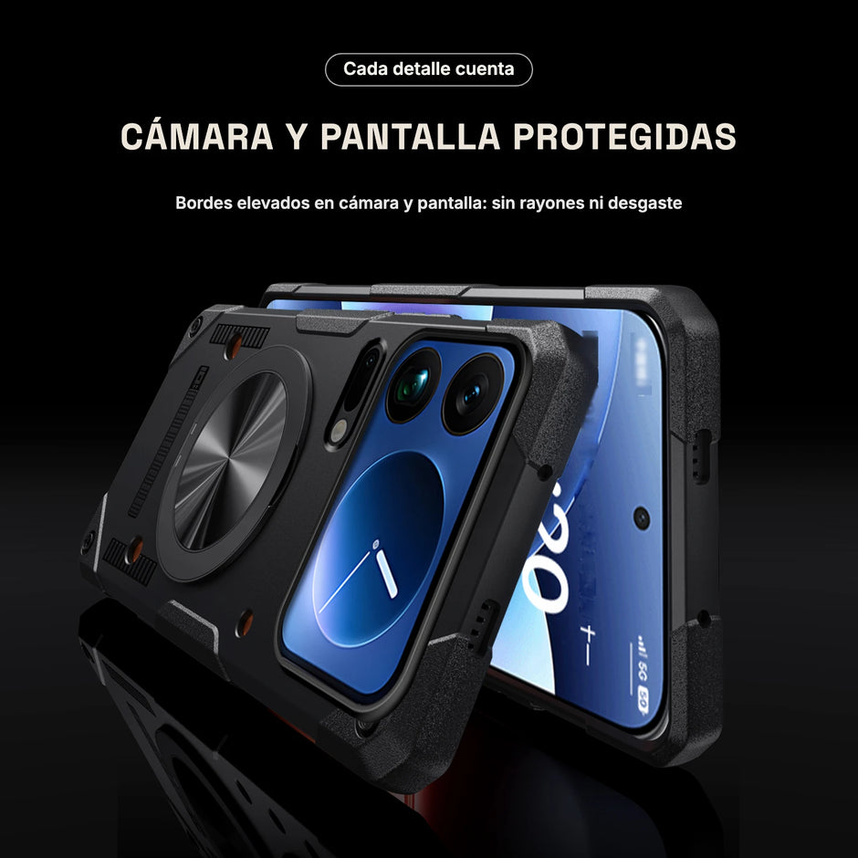 Case Fat Armor Parante 360 MagSafe Xiaomi 17 Pro Max | Negro Grafito