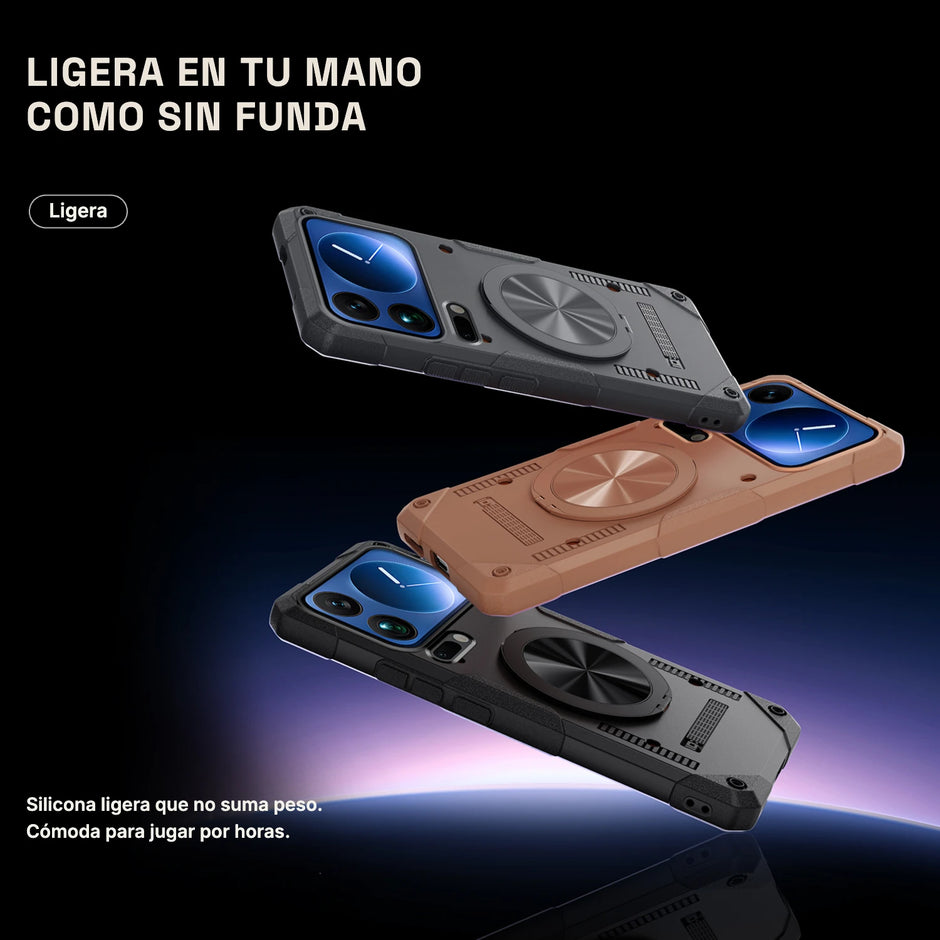 Case Fat Armor Parante 360 MagSafe Xiaomi 17 Pro Max | Titanio Desierto