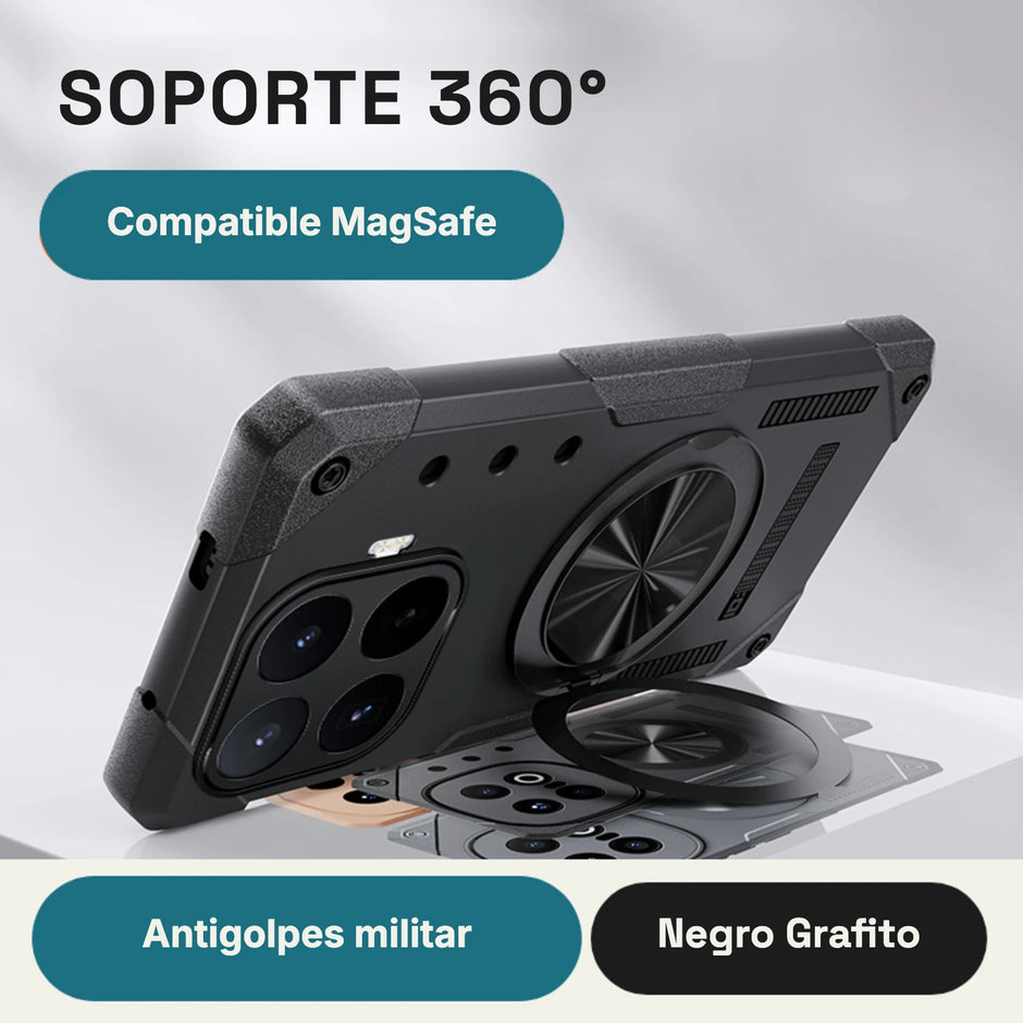 Case Fat Armor Parante 360 MagSafe Xiaomi 17T | Negro Grafito