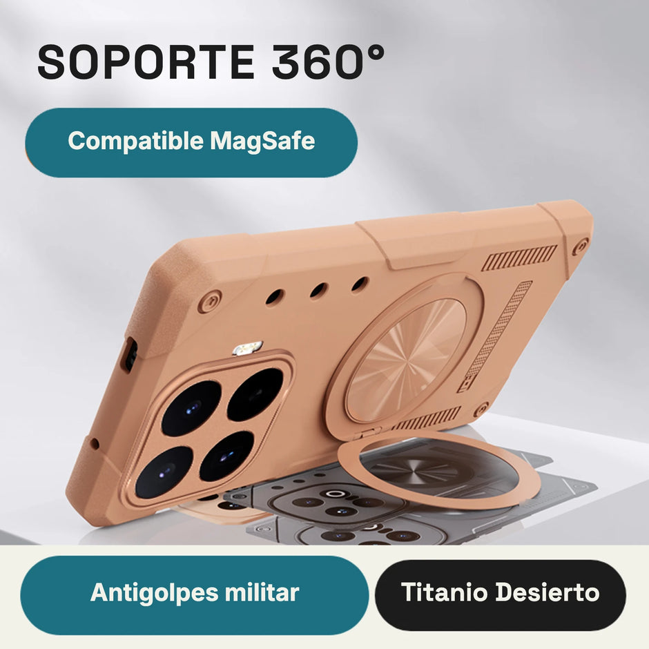Case Fat Armor Parante 360 MagSafe Xiaomi 17T | Titanio Desierto