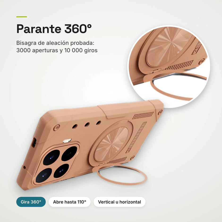 Case Fat Armor Parante 360 MagSafe Xiaomi 17T | Titanio Desierto