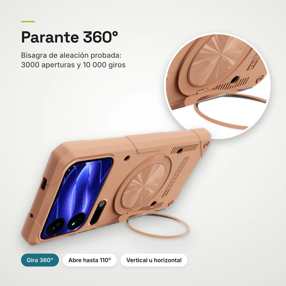 Case Fat Armor Parante 360 MagSafe Xiaomi 18 Pro Max | Titanio Desierto