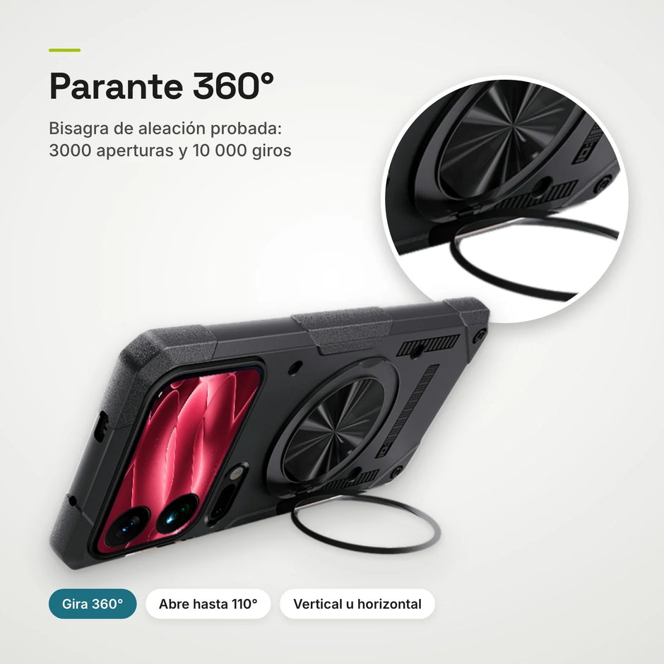 Case Fat Armor Parante 360 MagSafe Xiaomi 18 Pro | Negro Grafito