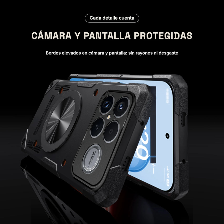 Case Fat Armor Parante 360 MagSafe Xiaomi Poco F8 Ultra | Gris Titanio