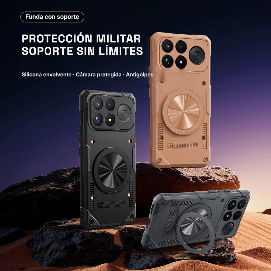 Case Fat Armor Parante 360 MagSafe Xiaomi Poco F9 Ultra / Redmi K100 Pro Max | Gris Titanio