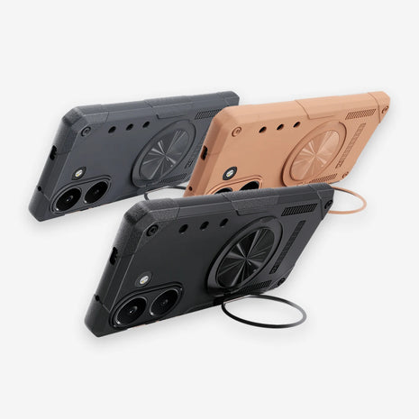 Case Fat Armor Parante 360 MagSafe Xiaomi Poco X8 Pro | Gris Titanio