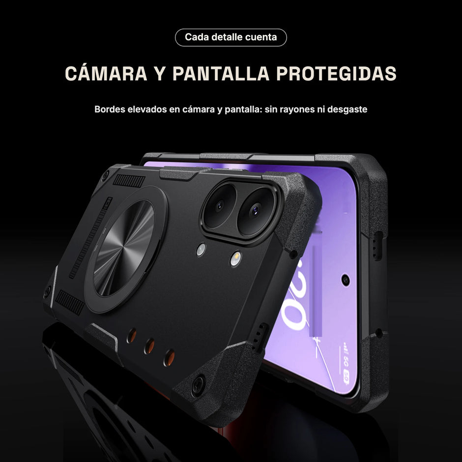 Case Fat Armor Parante 360 MagSafe Xiaomi Poco X8 Pro Max | Gris Titanio