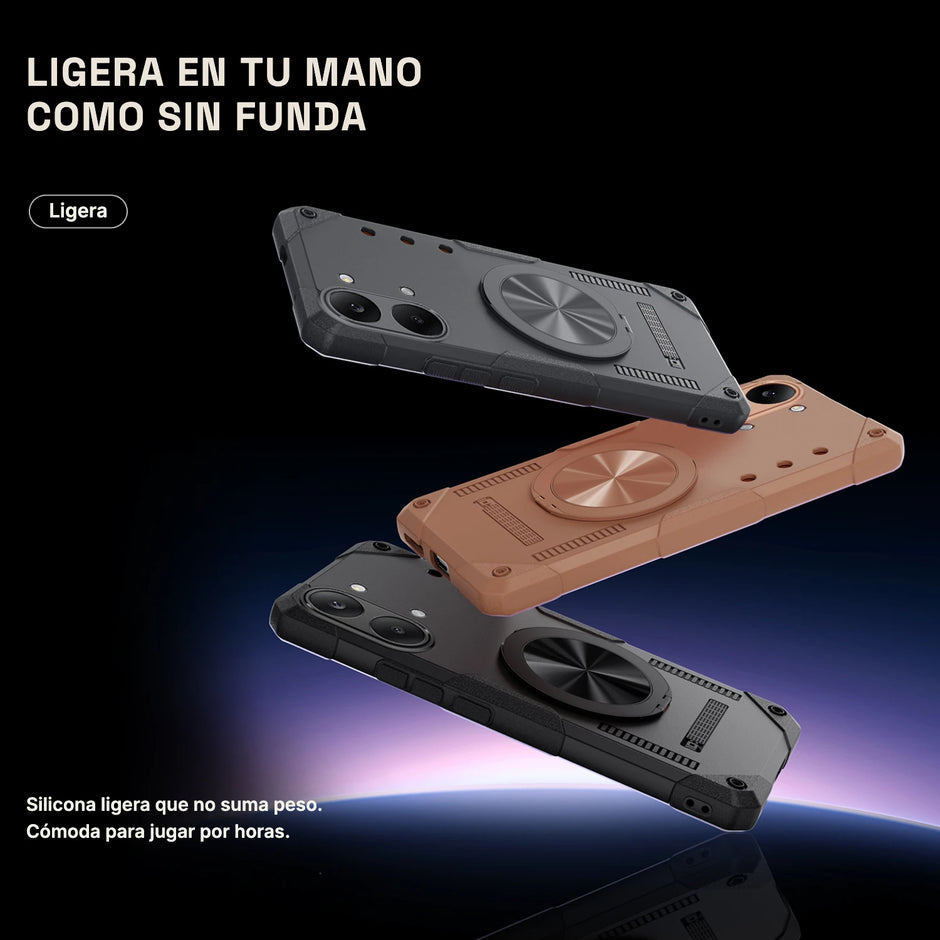 Case Fat Armor Parante 360 MagSafe Xiaomi Poco X8 Pro Max | Negro Grafito