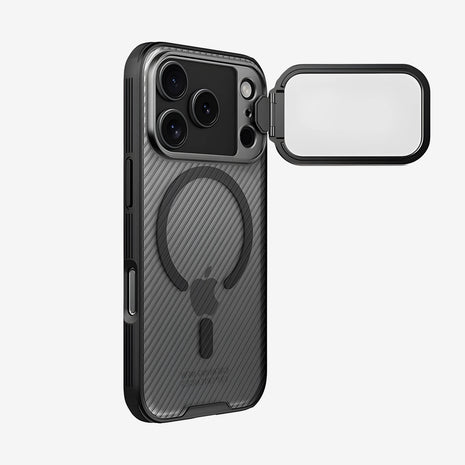Case Nillkin CamShield Prop Magnética iPhone 17 Pro Negro Translúcido 2