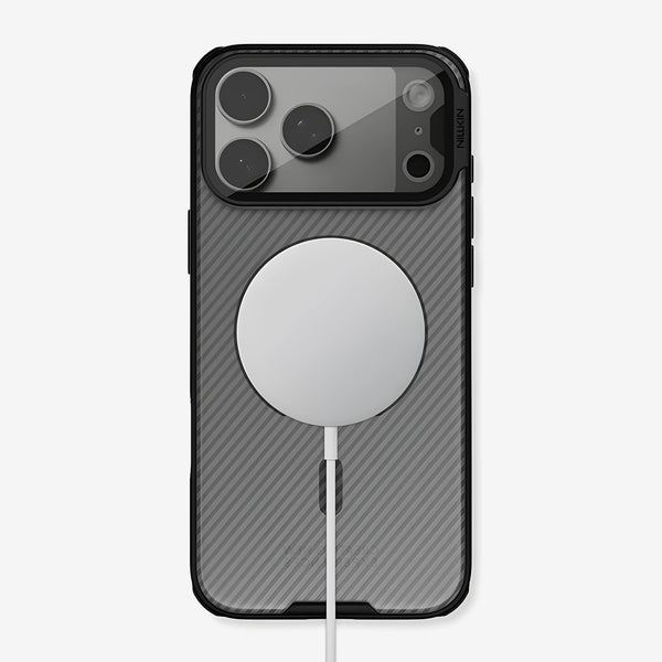 Case Nillkin CamShield Prop Magnética iPhone 18 Pro Max Negro Translúcido 1