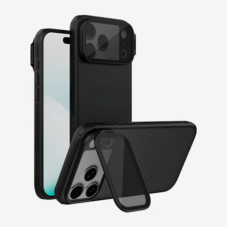 Case Nillkin CamShield Prop Magnética iPhone 18 Pro Max Negro Clásico 2