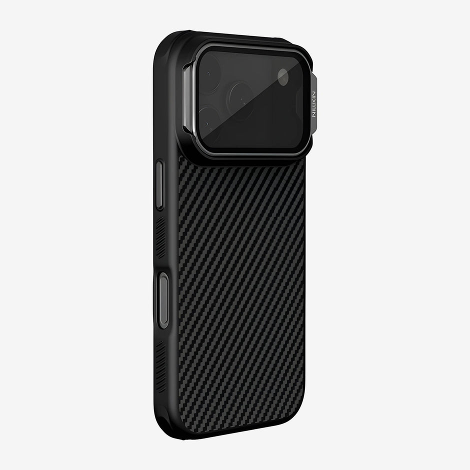 Case Nillkin CarboProp Kevlar® Magnética iPhone 17 Pro Max Negro 3
