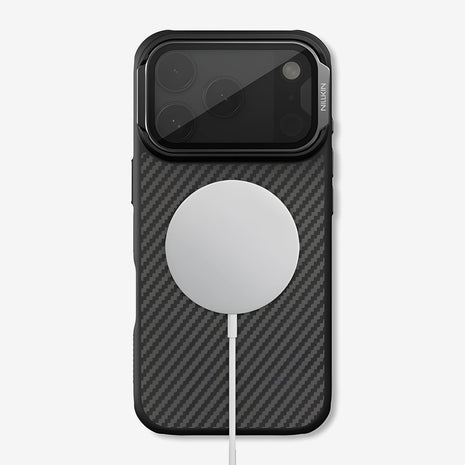 Case Nillkin CarboProp Kevlar® Magnética iPhone 18 Pro Max Negro 1