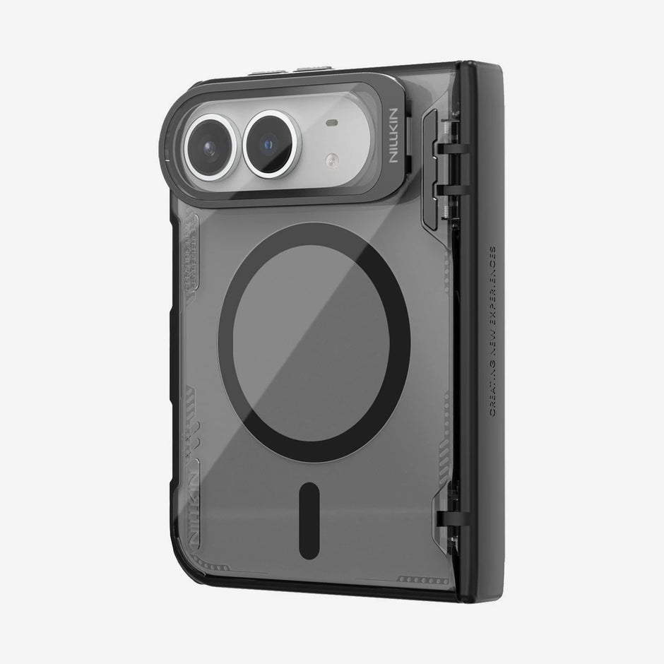 Case Nillkin Iceblade CamProp Magnética iPhone Duo Negro Medianoche 3
