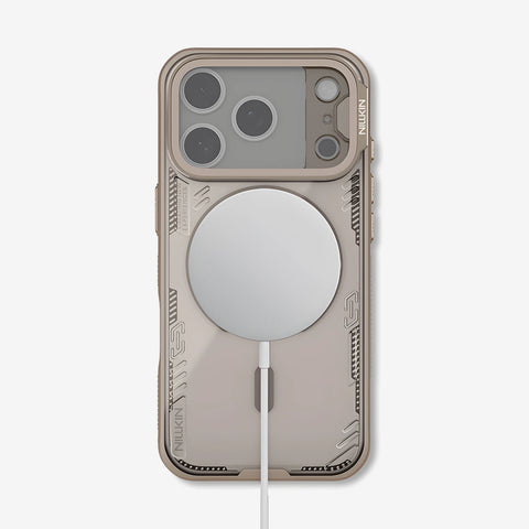 Case Nillkin Iceblade Prop Magnética iPhone 17 Pro Marrón Duna 1