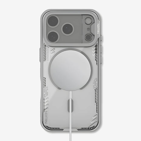 Case Nillkin Iceblade Prop Magnética iPhone 17 Pro Max Gris Crepúsculo 1