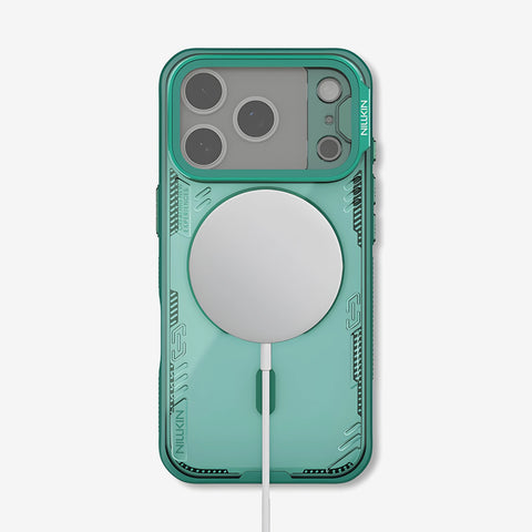 Case Nillkin Iceblade Prop Magnética iPhone 17 Pro Verde Glaciar 1
