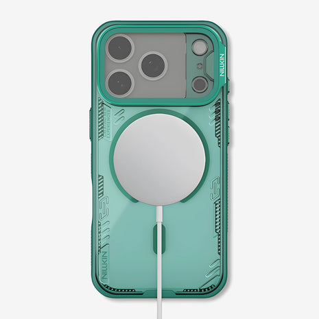 Case Nillkin Iceblade Prop Magnética iPhone 17 Pro Max Verde Glaciar 1