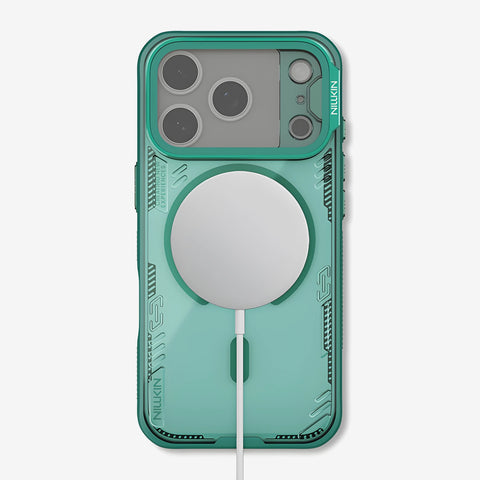Case Nillkin Iceblade Prop Magnética iPhone 17 Pro Max Verde Glaciar 1