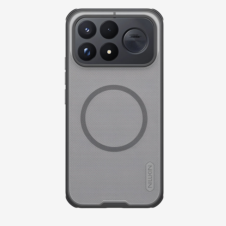 Case Nillkin Super Frosted Shield Pro Magnética Poco F9 Pro / Redmi K100 Pro Negro Transparente 1