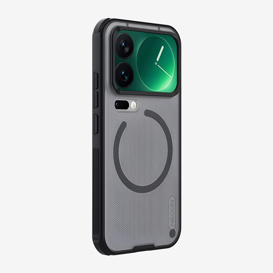 Case Nillkin Super Frosted Shield Pro Magnética Xiaomi 18 Pro Negro Humo Mate 2