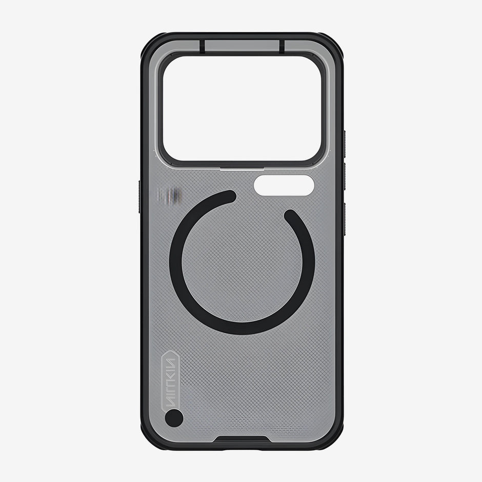Case Nillkin Super Frosted Shield Pro Magnética Xiaomi 18 Pro Negro Humo Mate 4
