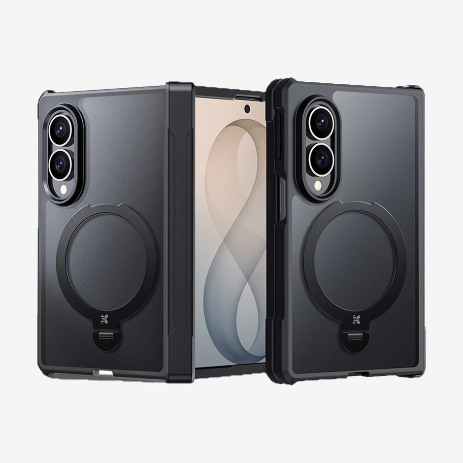 Case Xundd Beatle con Anillo Magnético Giratorio 360 2ª Gen Galaxy Z Fold 8